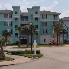 Condominium Soft Wash Pressure Washing in Galveston, TX 2