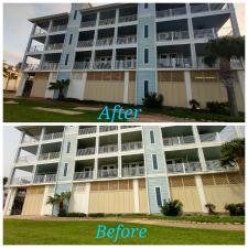 Condominium Soft Wash Pressure Washing in Galveston, TX 4