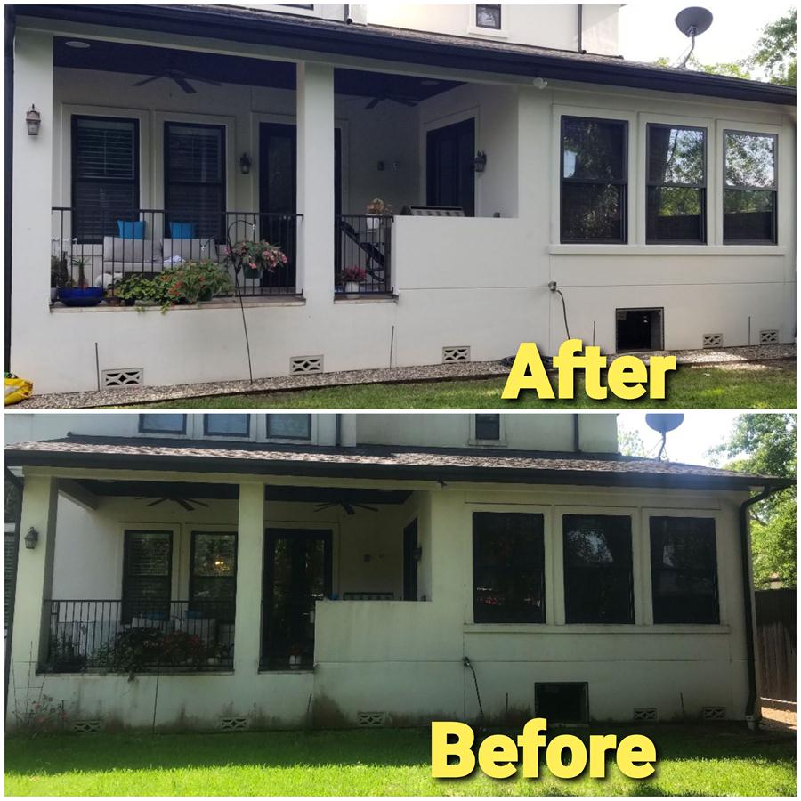 Stucco cleaning bellaire