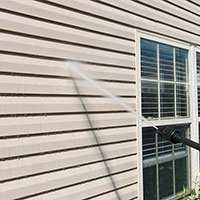 Siding cleaning