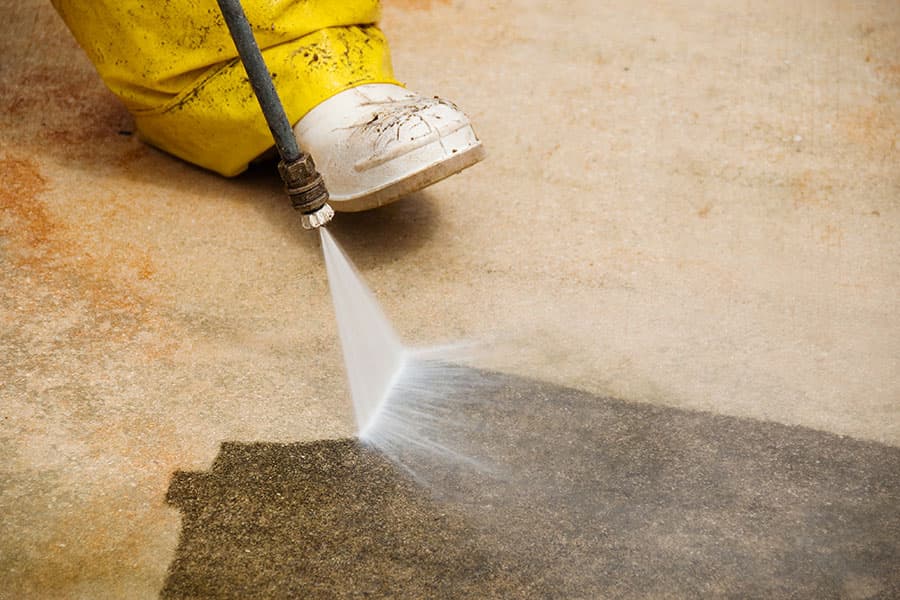 High pressure driveway cleaning store