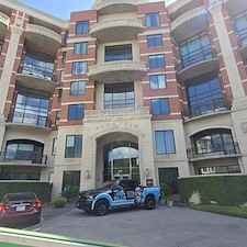 An Exterior Building Cleaning for Houston's Empire Building