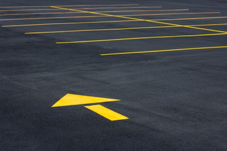 Parking lot cleaning 101 oil chewing gum and stripe visibility