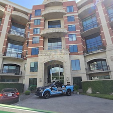 An Exterior Building Cleaning for Houston's Empire Building