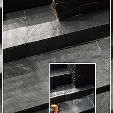 Calcium & Mineral Deposit Removal from Stone in Maplewood - Houston, TX (77096)