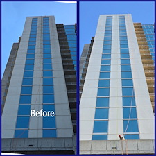 High-Rise Exterior Cleaning at Mosaic Residential Towers in Houston, TX 4